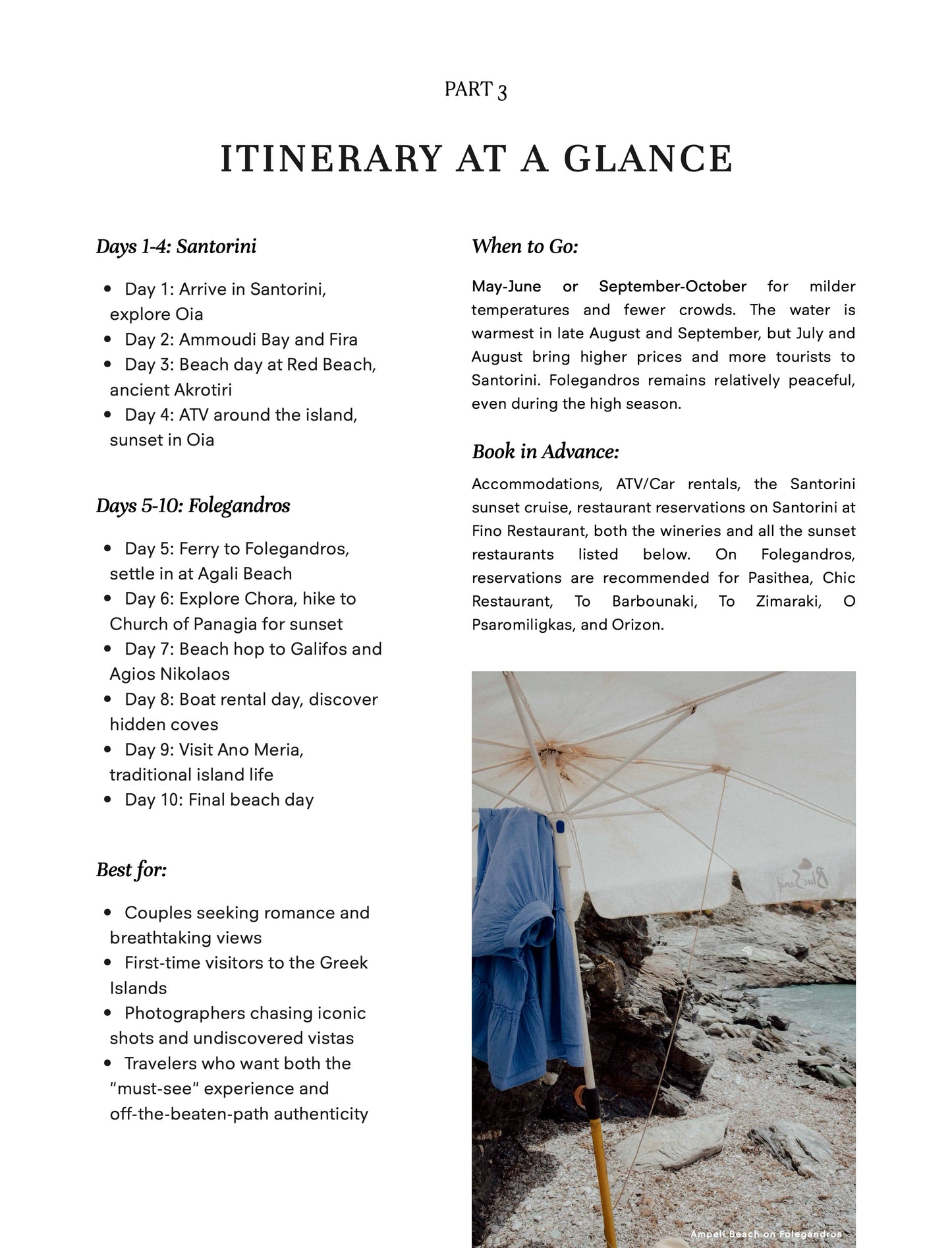 Greek Islands Digital Travel Guide